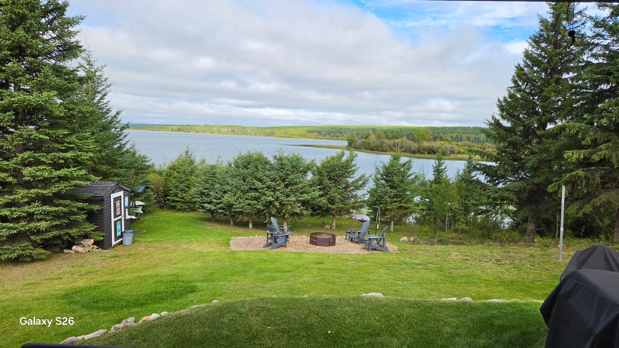 Lake view from Bunky